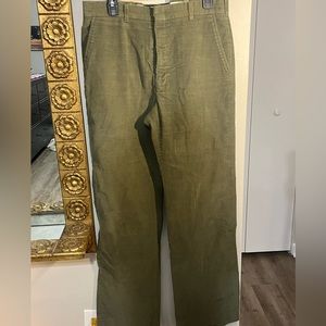 Women’s Green Corduroy Pants